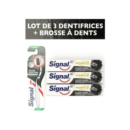 Signal Mixed Charcoal Toothbrush