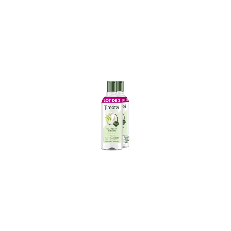 Timotei Coconut And Aloe Vera Shampoo 2 X 300ml