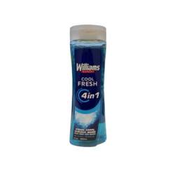 Williams Expert Gel Shower Cool Fresh 4 In 1 600ml