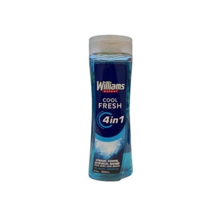 Williams Expert Gel Shower Cool Fresh 4 In 1 600ml
