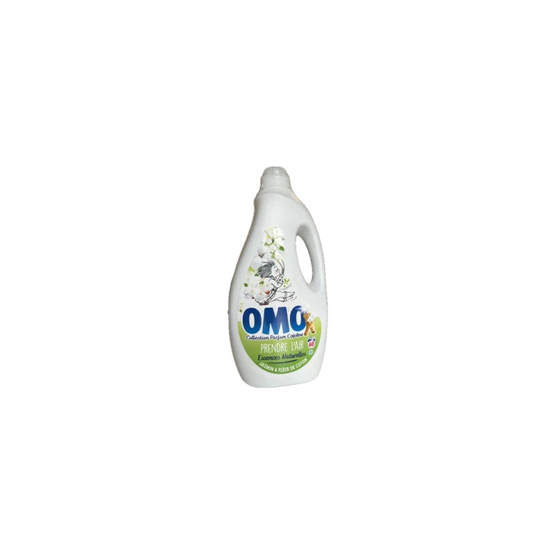 Omo Liquid Detergent Jasmine & Cotton Flower With Cajoline 60 Washes 27 Liters