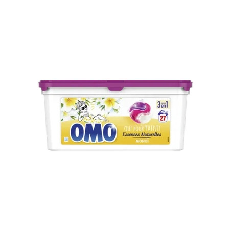 Omo Omo 27 Pods 3 In 1 Yes For Tahiti Natural Essences Monoi
