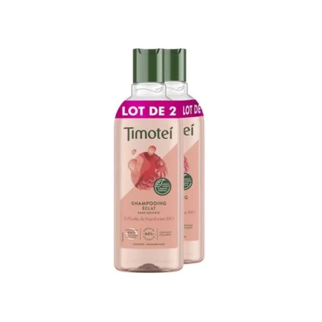 Timotei Shampoo Eclat Framboise Bio 2 X 300ml