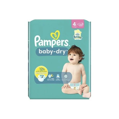 Pampers Babydry Size 4 914 Kg 22 Pieces