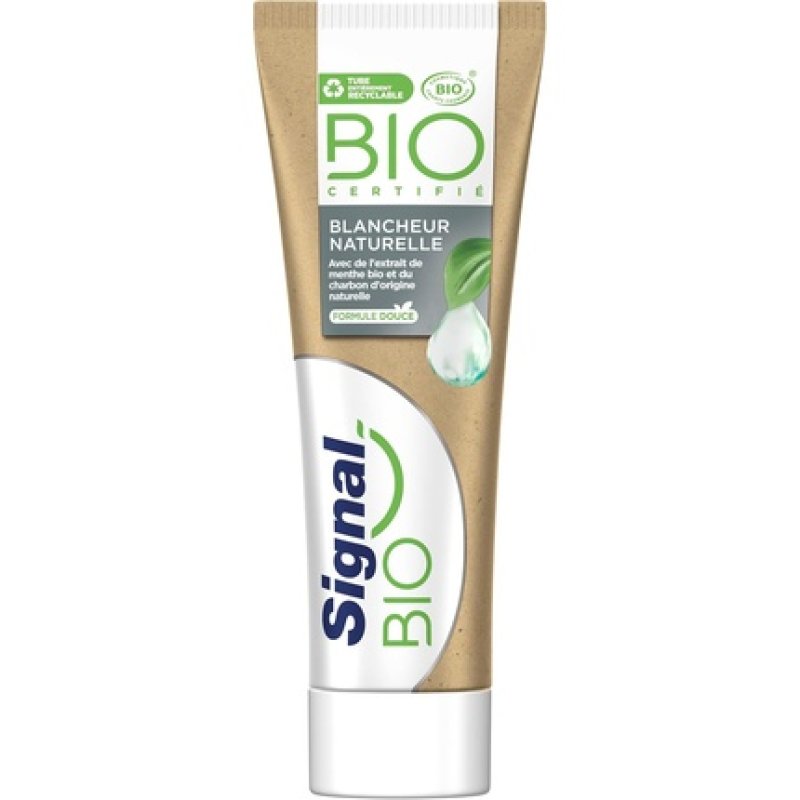 Signal Bio Natural Whitening Toothpaste 2 X 75ml