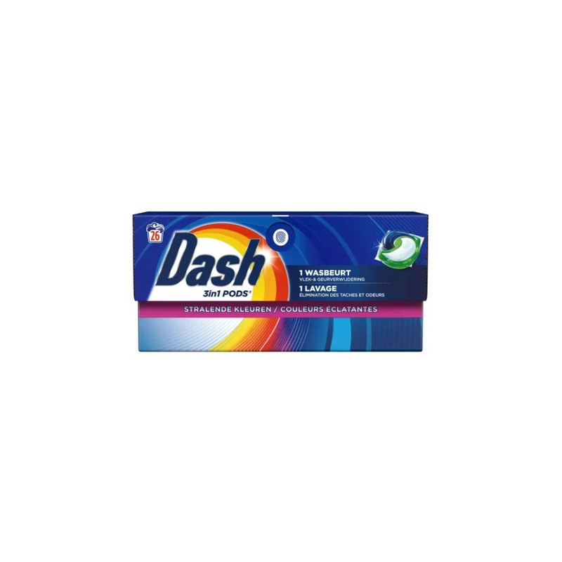 Dash 3in1 Pods Radiant Colors 26x173g