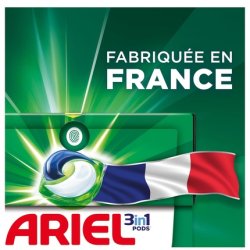Ariel 3in1 Pods Liquid Laundry Detergent 65 Washes Original