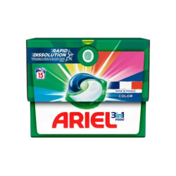 Ariel 3 In 1 Color Laundry Pods 15 Count Effective Cleaning For Your Laundry