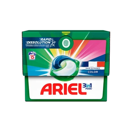 Ariel 3 In 1 Color Laundry Pods 15 Count Effective Cleaning For Your Laundry