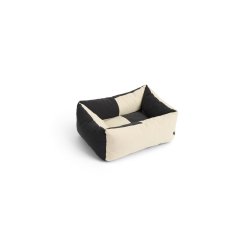 HAY - Dogs Bed Zip X-Small - W43 x L52 x H21 cm - Black & White