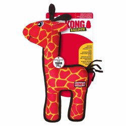 Kong - Ballistic Giraffe - M/L - 33 cm x 23 cm x 7.5 cm