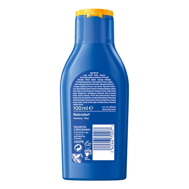 NIVEA SUN Milk Lotion d’écran solaire Corps 50
