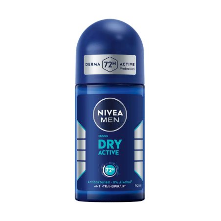 NIVEA MEN Dry Active Hommes Déodorant roll-on 50 ml 1 pièce(s)