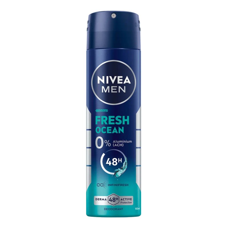 Nivea Men's Deodorant Spray Fresh Ocean 150ml