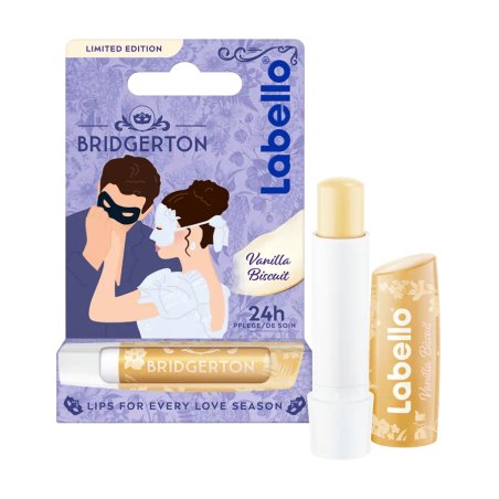 Labello Bridgerton Vanilla Biscuit lip balm & scrub Women 4.8 g