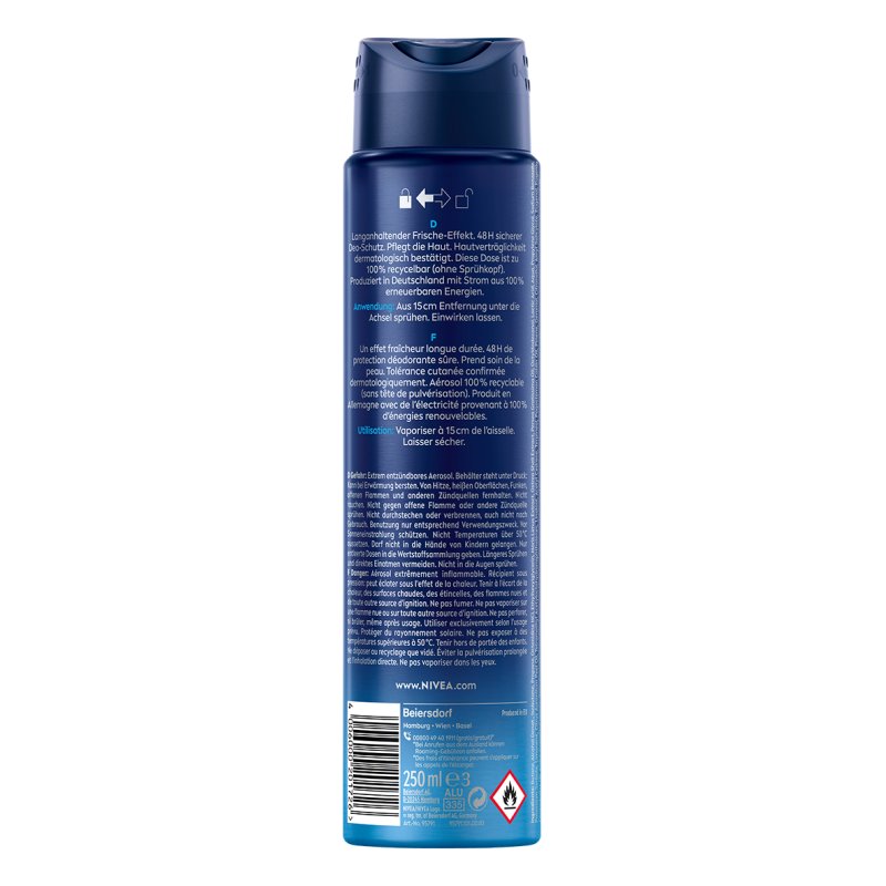 Nivea Men Deodorant Spray Fresh Active