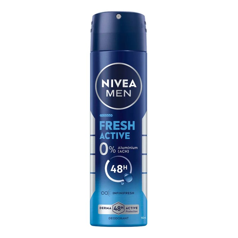 NIVEA MEN Fresh Active Hommes Déodorant spray 150 ml 1 pièce(s)