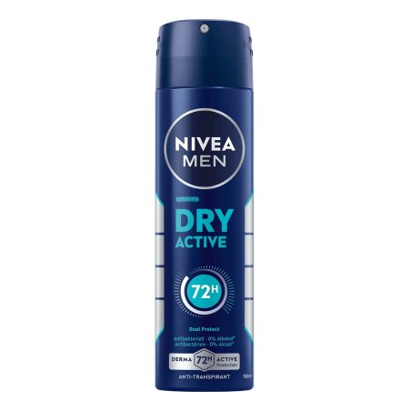 Nivea Men's Deodorant Spray Dry Active 150ml