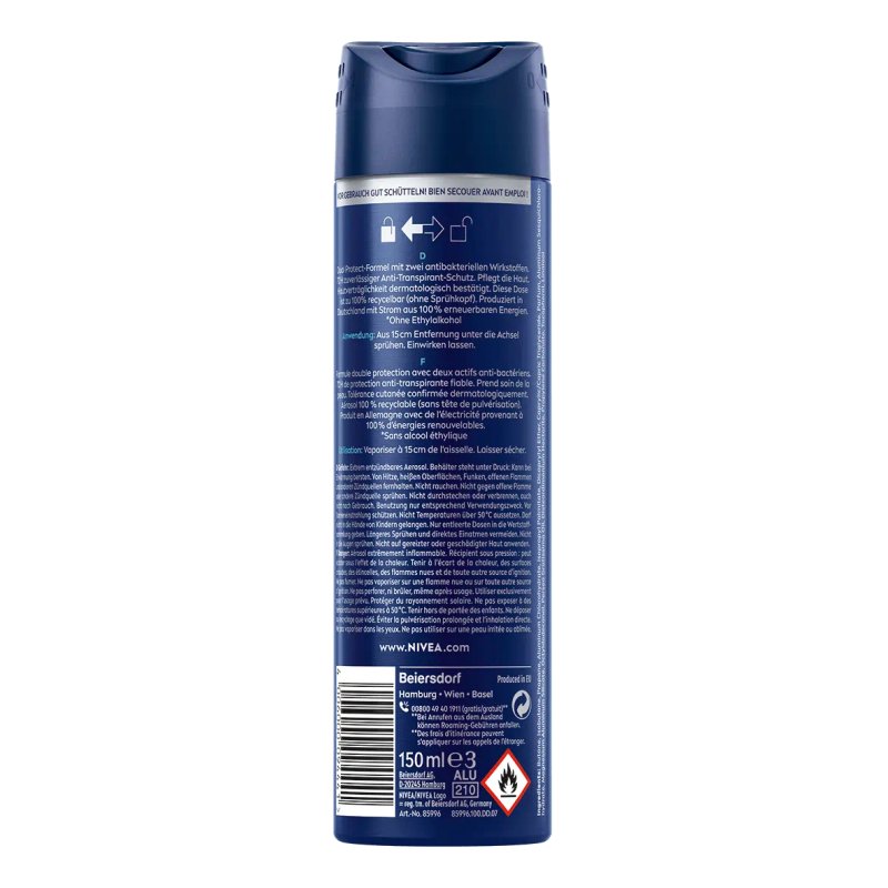 NIVEA MEN Dry Active Spray deodorant 150 ml 1 pc(s)