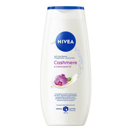 NIVEA Cashmere & Cottonseed Oil 250 ml Shower gel Women Body Flower