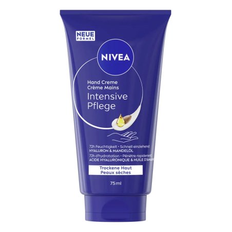 Nivea Hand Cream Intensive Care 75ml Tub