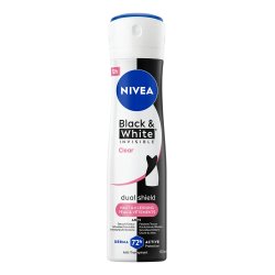 NIVEA Black & White Invisible Clear Women Spray deodorant 150 ml 1 pc(s)