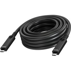 VISION 15m Black USB-C Cable