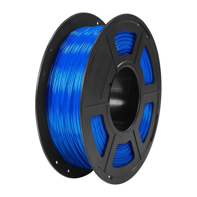 Anycubic TPU Filament (Transparent Blue) 1 kg