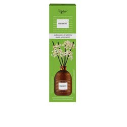 Harmony Air Freshener Reed Diffuser Basil And Mint 95 Ml