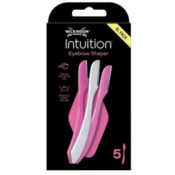 Wilkinson Sword Intuition Perfect Finish Eyebrow Shaper 5 Pieces