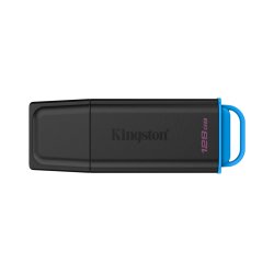 128GB PORTABLE USB 3.2 GEN 1 DATATRAVELER EXODIA BLACK/BLUE