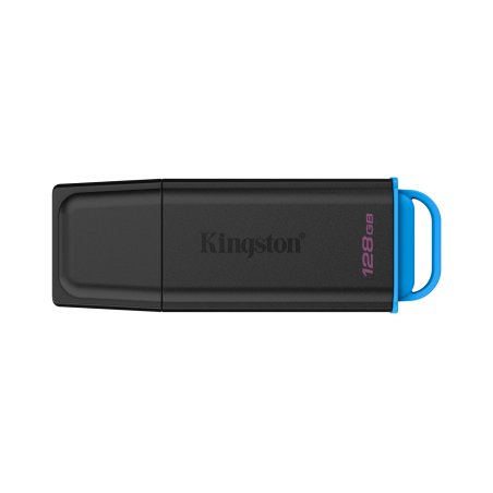 128GB PORTABLE USB 3.2 GEN 1 DATATRAVELER EXODIA BLACK/BLUE