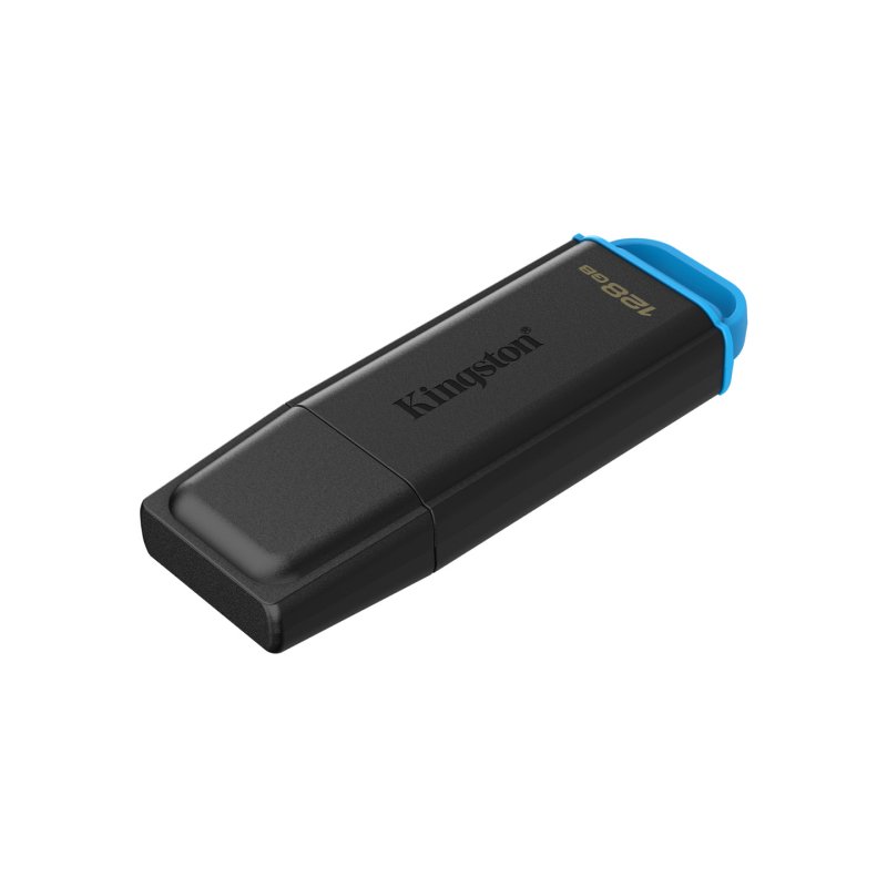 128GB PORTABLE USB 3.2 GEN 1 DATATRAVELER EXODIA BLACK/BLUE