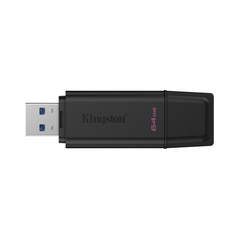 Kingston Technology DataTraveler 64GB Portable USB 3.2 Gen 1 Exodia Black