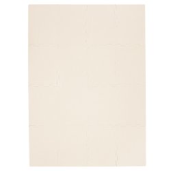3 Sprouts - EVA Foam Puzzle Mat - Cream - 171 cm x 123 cm x 1 cm