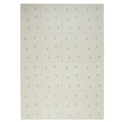 3 Sprouts - EVA Foam Puzzle Mat - Blueberry Taupe - 171 cm x 123 cm x 1 cm