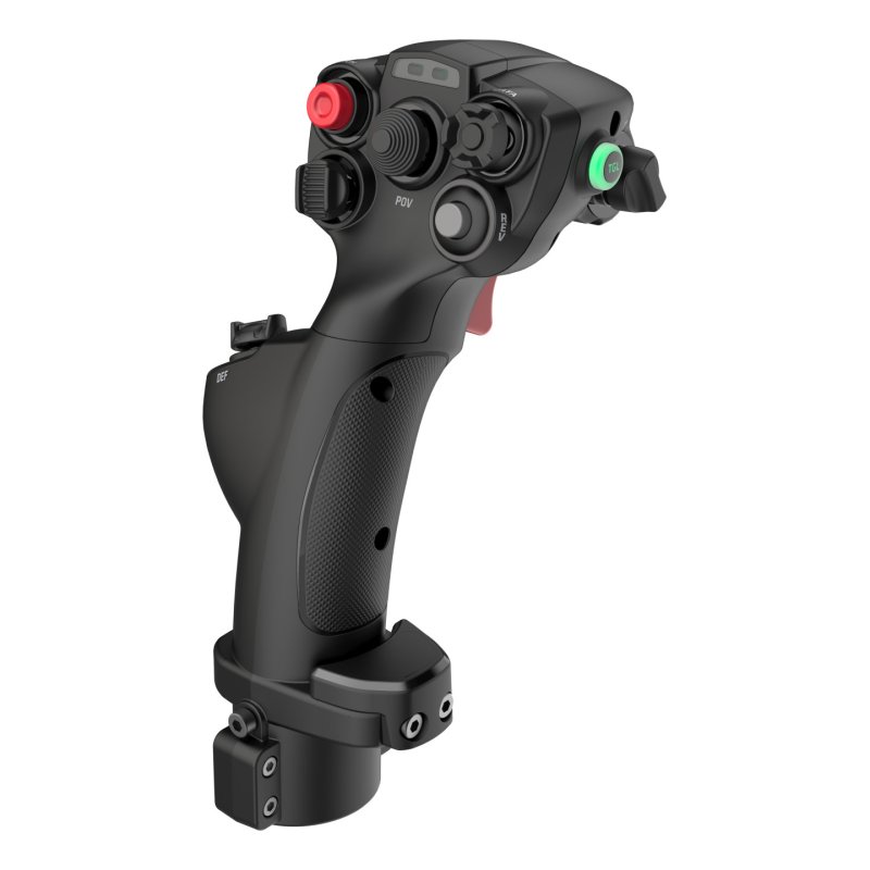 MOZA MHG Flightstick, Kampfjet-Design, ARGB - schwarz