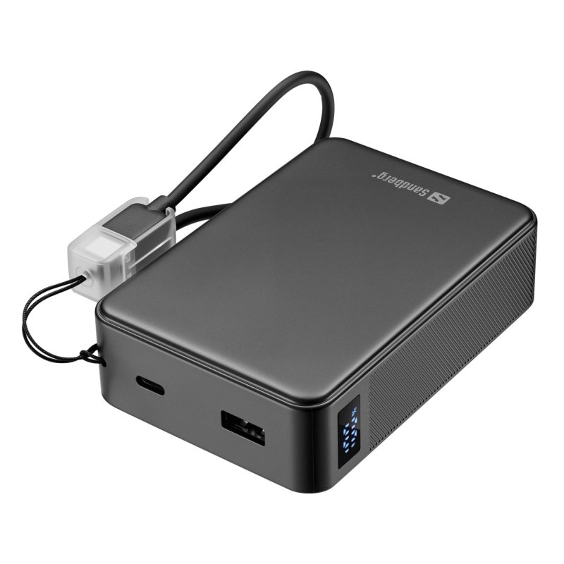 Sandberg 421-40 banque d'alimentation électrique Lithium-Ion (Li-Ion) 20000 mAh Noir
