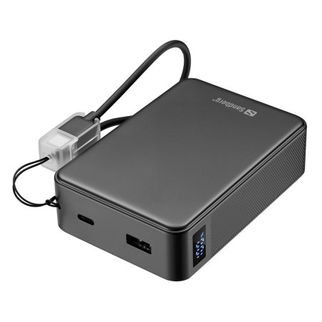 Sandberg 421-40 banque d'alimentation électrique Lithium-Ion (Li-Ion) 20000 mAh Noir