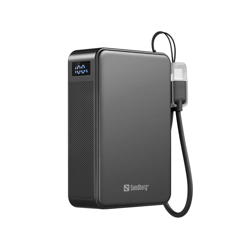 Sandberg 421-40 banque d'alimentation électrique Lithium-Ion (Li-Ion) 20000 mAh Noir
