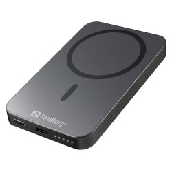 Sandberg Mag Wireless Powerbank 5000 ALU