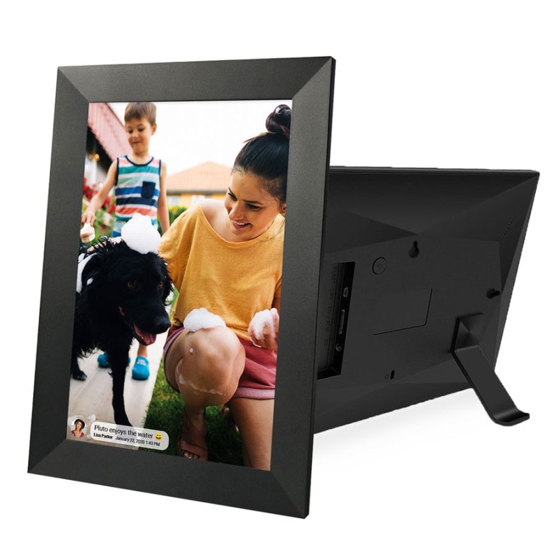 Lippa - Lippa 15.6 Frameo Digital picture frame with video - Black - 15.6