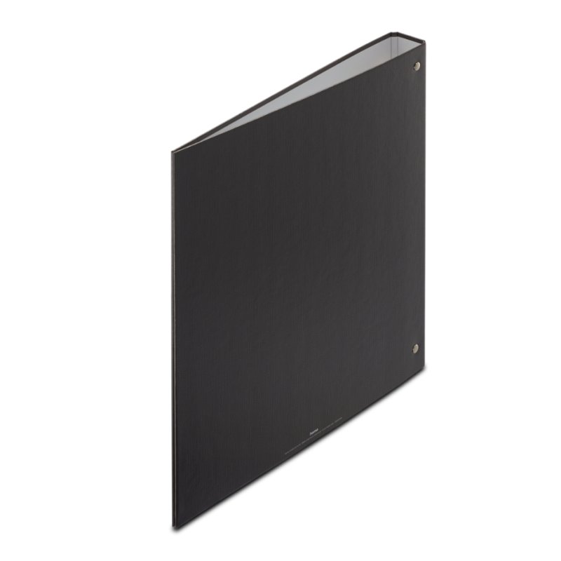 NEGATIVES FOLDER 4 RING 39MM BLACK
