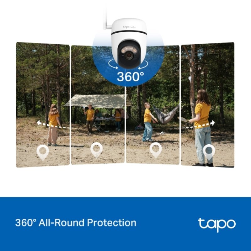 TP-Link Tapo C615G KIT Dome IP security camera Outdoor 2304 x 1296 pixels Ceiling/Wall/Pole