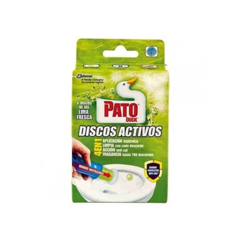 Duck Active Discs Lime Duck Blue Liquid Household Cleaning Product
