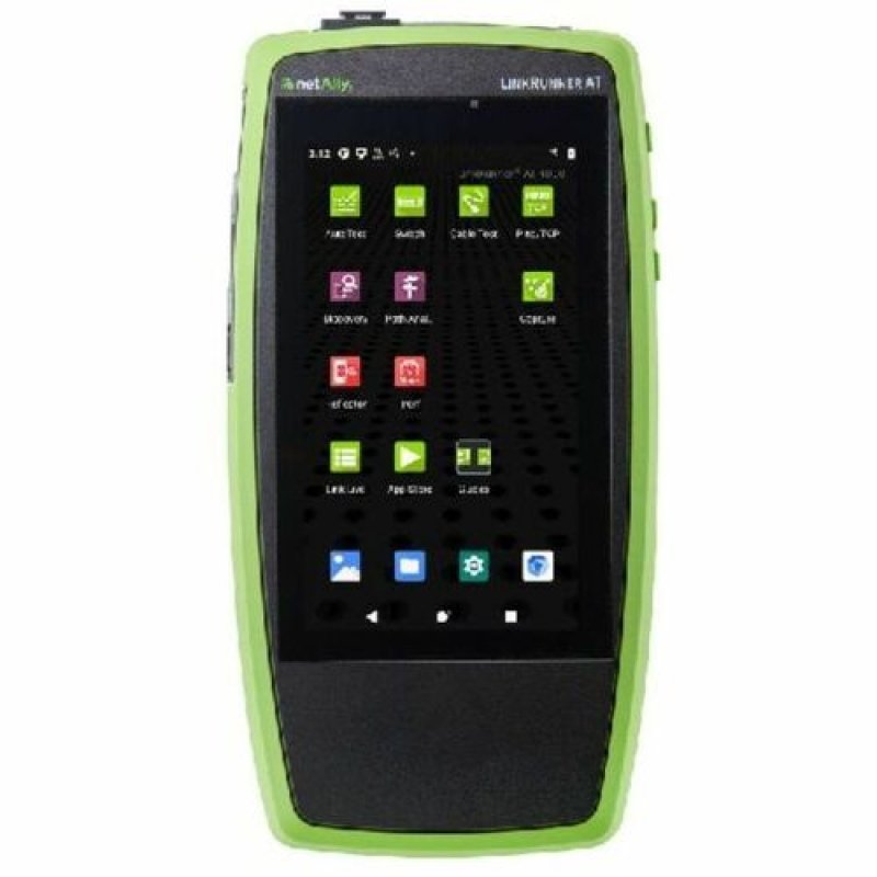 NetAlly LinkRunner AT 4000 Testeur PoE Noir, Vert