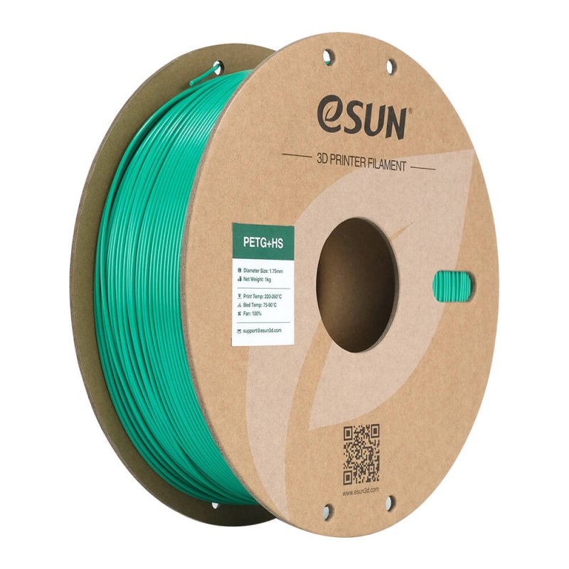 eSUN PETG HS PETg (polyéthylène téréphtalate glycolisé) Vert 1 kg