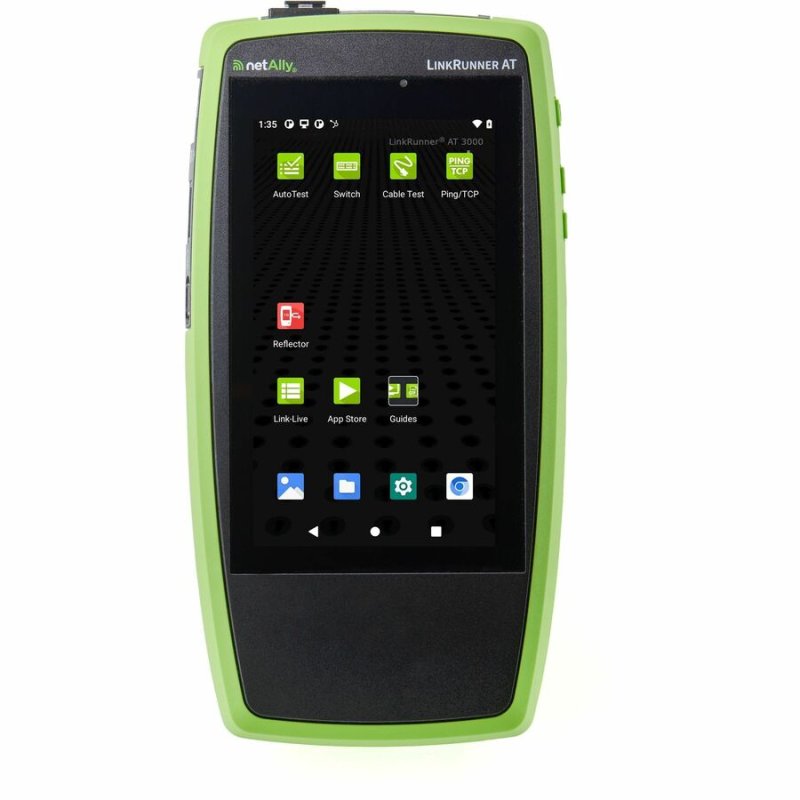 NetAlly LinkRunner AT 3000 Testeur PoE Noir, Vert