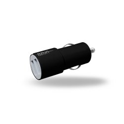 Azuri Car Charger with 2 USB Ports black