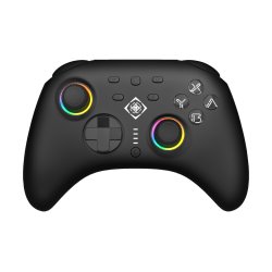Deltaco Gaming GAM-198 Gaming Controller Black Bluetooth/USB Gamepad Nintendo Switch, Nintendo Switch 2, Nintendo